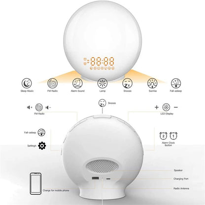 "Soft Rise" Sunrise Alarm Clock