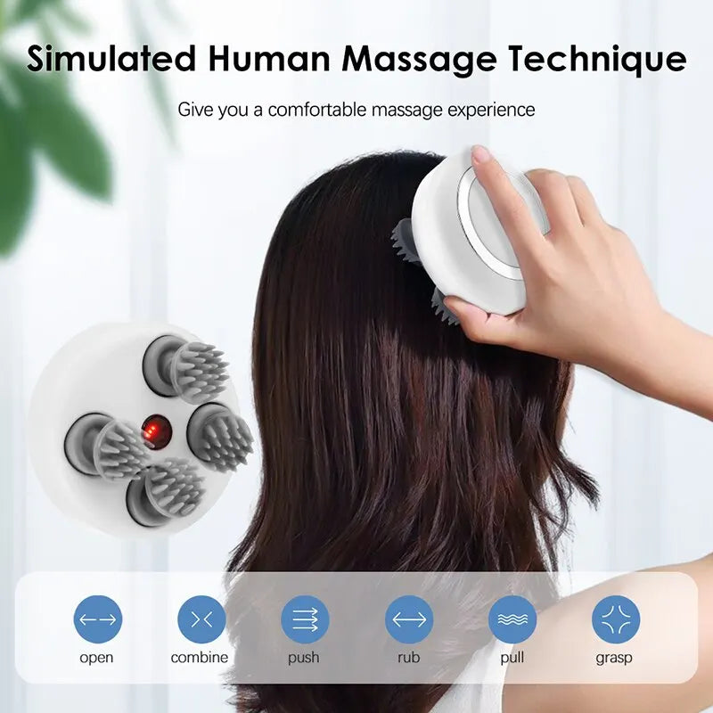 "Head in the Clouds" Electric Hair Scalp Massager